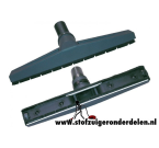 Gladde vloeren zuigmond 40cm 38mm industriële borstel met nylon haren zwart