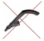 Niet verwisselbaar met deze Miele CX handgreep