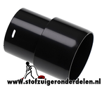 Stofzuiger koppelstuk 58 mm machine aansluiting glad