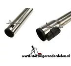 zuigbuis voor miele blizzard cx1 stofzuiger rvs zuigbuis