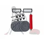 Roborock QV35A accessoires set met filters en borstels
