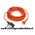 Oranje stofzuiger snoer 15 meter H05VV-F 2x1 mm² geschikt voor Nilfisk Saltix 10 VP300 VP600 vervangt 107402901