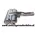 Philips zuigmond AquaTrio XW9463 XW9465 harde vloeren
