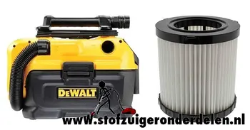 DCV581, DCV582 stofzuiger filter DeWalt