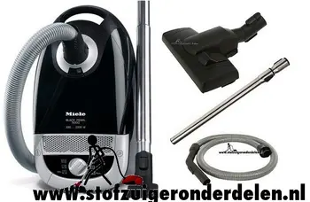 Miele black Pearl buis, slang en zuigmond