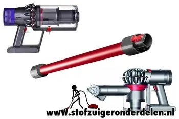 Dyson steelstofzuiger buis rode uitvoering
