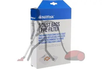 Nilfisk Action A100 A200 A300 A400 stofzuigerzakken, 30050002