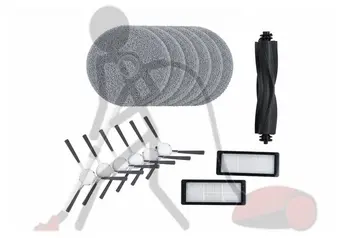 Dreame L20 accessoiresset met filters borstels en dweilpads