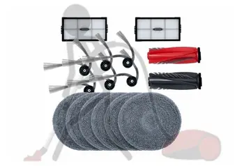 Roborock Saros 10R vervangingsset filters borstels en dweilpads