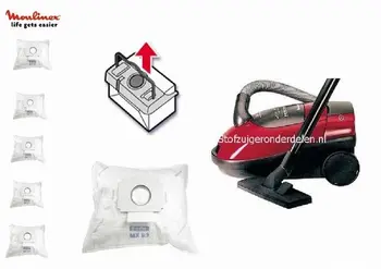 Stofzuigerzakken Moulinex Powerclean