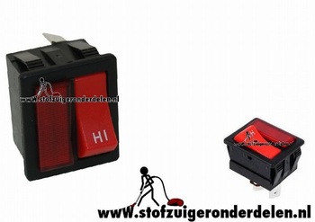 Numatic Hi Low schakelaar met LED origineel 221102