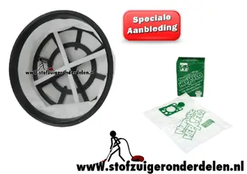 gratis filter numatic bij onze aanbieding