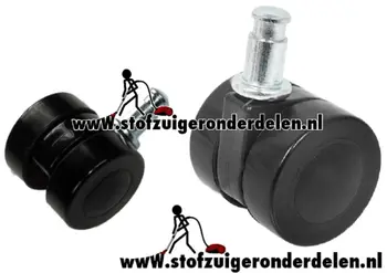 zwenkwiel voor numatic stofzuiger