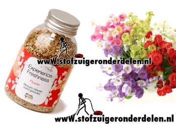 geurkorrels stofzuiger flower