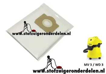 karcher wd3 stofzuigerzakken