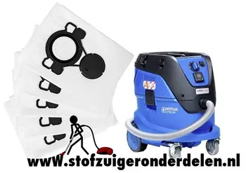 Stofzuigerzak Nilfisk ATTIX 33 en 44 alternatief voor 107413547 met kunststof aansluiting