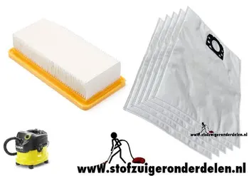 Karcher WD7 stofzakken en filter