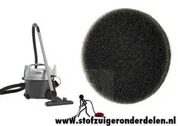 Nilfisk VP300 VP400 VP500 schuimfilter motorfilter 3 stuks
