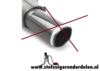 Past niet op ovale handgreep