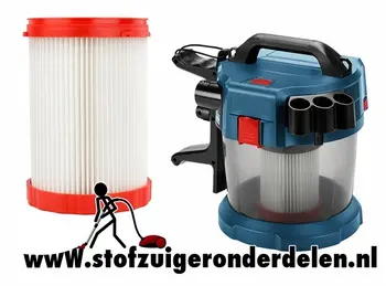 Bosch GAS 18V patroonfilter HEPA wasbaar VF320H alternatief
