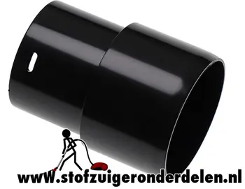 Stofzuiger koppelstuk 58 mm machine aansluiting glad