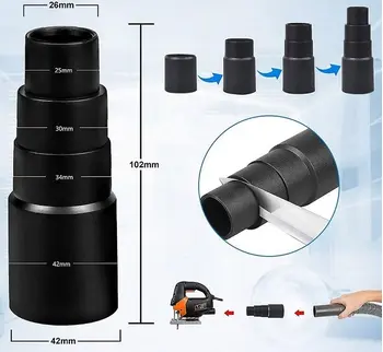 adapter stofzuiger