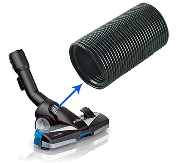 Vervangende tussenslang voor Philips TriActive Max zuigmond, slangverbinding in borstelkop met diameter 40 mm, geschikt voor reparatie van de zuigmond