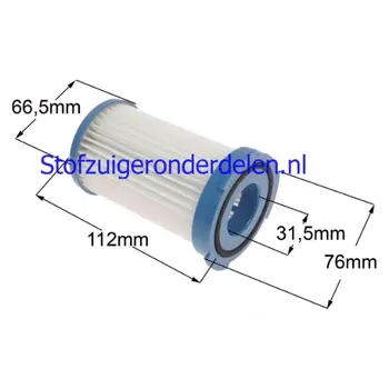 electrolux ef75 ronde filter